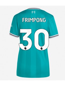 Billige Liverpool Jeremie Frimpong #30 Tredjedrakt Dame 2025-26 Kortermet